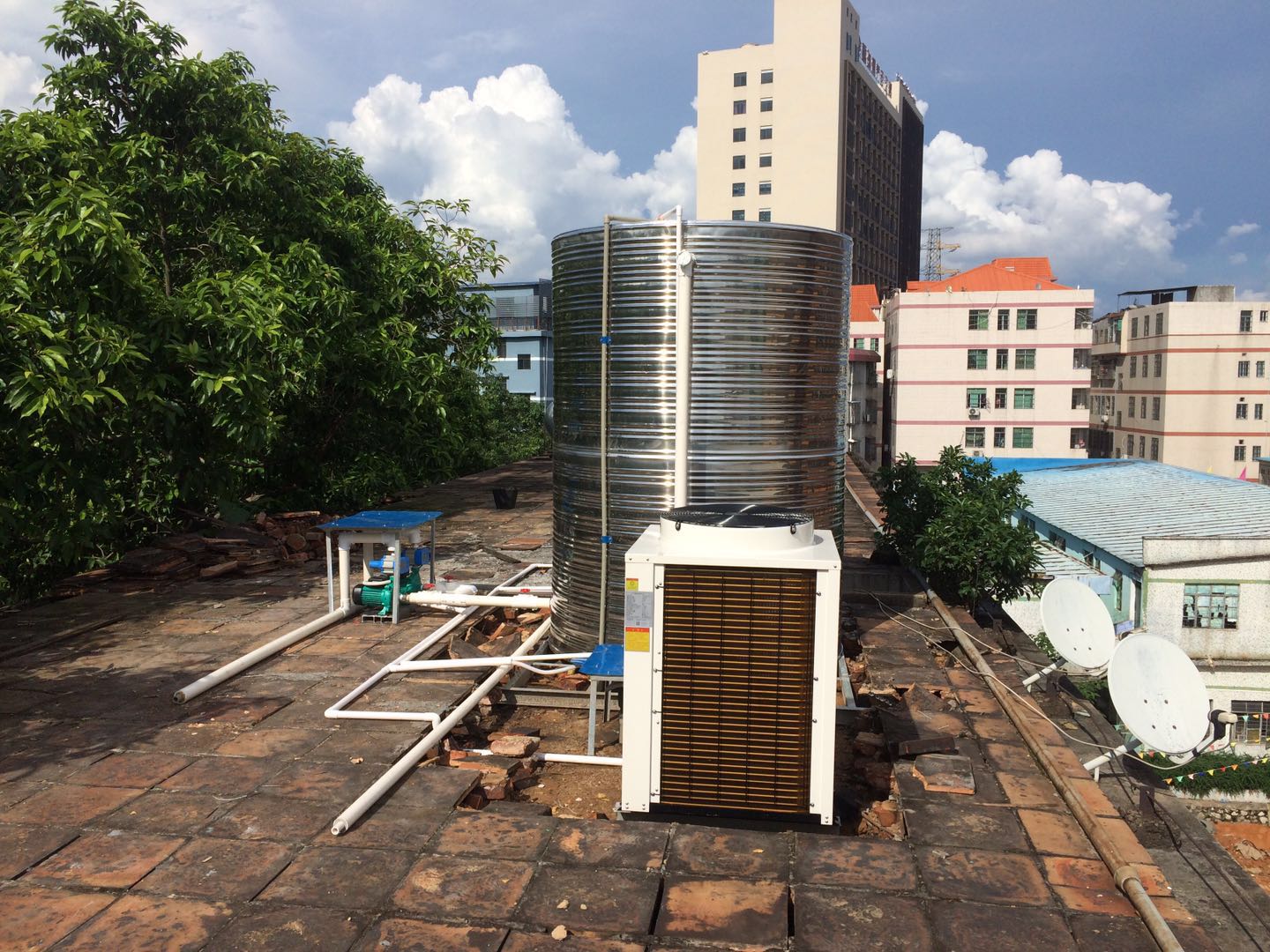 公寓空氣能熱水器大興節能